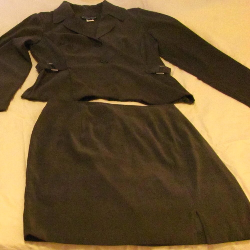 Suit, skirt and jacket